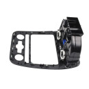 Lüftungsdüsen vorne Rahmen Radio Klimabedienteil 1K8819728E VW Scirocco 3 Facelift titansilber