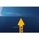 Tür vorne links Fahrertür Türe VW Scirocco III LR5Z risingblue 1K8831055K