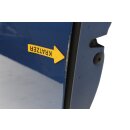 Tür vorne links Fahrertür Türe VW Scirocco III LR5Z risingblue 1K8831055K