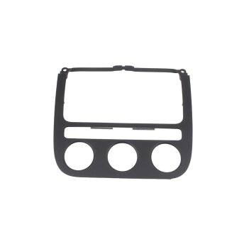 Abdeckung Blende Climatronic Radio 1K0858069L VW Golf V Jetta III 1K Schwarz Armaturenbrett