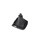 Schaltknauf VW Golf 5 GT Sport Leder-Teilleder 6-Gang abnutzungen 1K0711113CB Schalthebel-Manschette