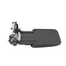 Mittelarmlehne Stoff 1K0864207E vorne VW Golf 5 Eos 1F anthrazit verstellbar-ausziehbar Armlehne