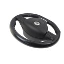 Lenkrad VW Golf 5 R-Line Leder Multifunktion abgeflacht 1K0419091EK schwarz mit Airbag
