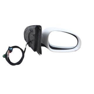 Aussenspiegel rechts VW Golf 5 1K elektrisch verstellbar beheizbar memory LB9A weiß 1K1857508CR Beifahrer