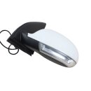 Aussenspiegel links VW Golf 5 1K elektrisch verstellbar beheizbar LB9A weiß 1K1857507DC Fahrer