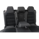 R-Line Sitze-Rücksitzbank Ausstattung Stoff 5 Türig schwarz/anthrazit links-rechts vorne Rücksitzbank teilbar Mittelarmlehne