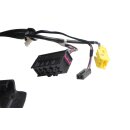 R-Line VW Golf 5 Sitze-Rücksitzbank Ausstattung Stoff 5 Türig schwarz/anthrazit links-rechts vorne Rücksitzbank teilbar Mittelarmlehne