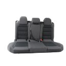 R-Line VW Golf 5 Sitze-Rücksitzbank Ausstattung Stoff 5 Türig schwarz/anthrazit links-rechts vorne Rücksitzbank teilbar Mittelarmlehne