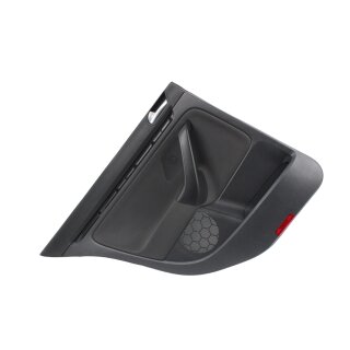 Türverkleidung 4-5 Türig Stoff schwarz/anthrazit VW Golf 5 GT hinten links Fahrerseite 1K6867211FA
