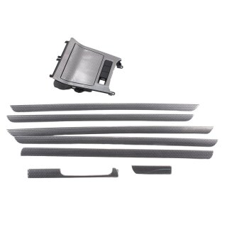 Zierleisten Dekor engine Spin VW Golf 5 R-Line Armaturenbrett Türverkleidungen vorne-hinten