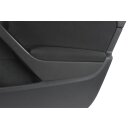 Türverkleidung 4/5 Türig rechts vorne VW Golf 6 titanschwarz Stoff 5K4867012BK