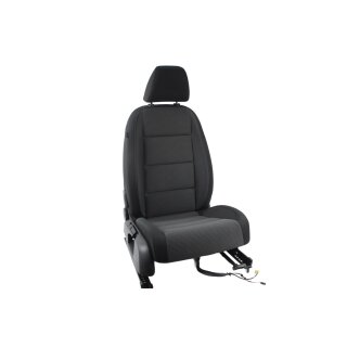 Beifahrersitz 5 Türer Sitz vorne Stoff titanschwarz VW Golf 6 ohne Sitzheizung