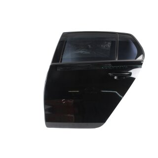Tür 5 türig hinten links Fahrerseite 5K6833055K VW Golf 6 Limousine L041 schwarz Dellen Kratzer
