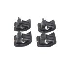 VW Golf 5-6 Abdeckung Führungshülse ISOFIX Rücksitzbank 4 Stück Set 1K0887233