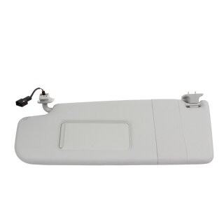 Sonnenblende + Halter grau links 1K0857551 Fahrer VW Golf 5-6 Plus Passat 3C B6 beleuchtet