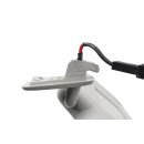 Sonnenblende + Halter grau links 1K0857551 Fahrer VW Golf 5-6 Plus Passat 3C B6 beleuchtet