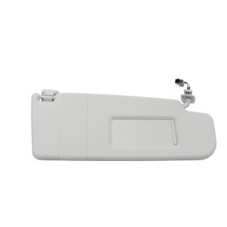 Sonnenblende + Halter grau rechts 1K0857552H Beifahrer VW Golf 5-6 Plus Passat 3C B6 beleuchtet