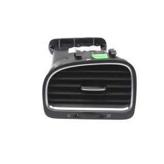 Lüftungsdüse Luftdüse Gitter links schwarz/chrom 5K0819709D VW Golf 6 + Cabrio