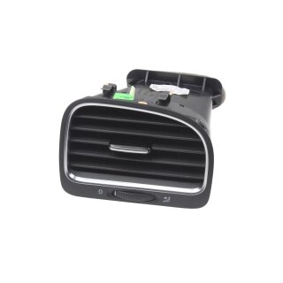 Lüftungsdüse Luftdüse Gitter rechts schwarz/chrom 5K0819710D VW Golf 6 +Cabrio