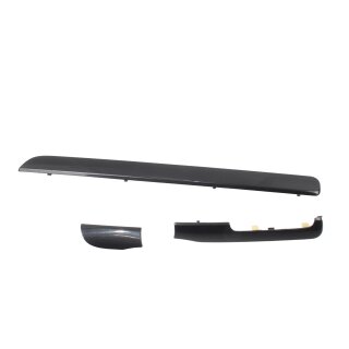Dekorleisten Armaturenbrett Handschuhfach 3 teilig black/pyramids VW Golf 6
