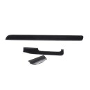 Dekorleisten Armaturenbrett Handschuhfach 3 teilig black/pyramids VW Golf 6