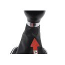 Schaltknauf Schalthebel Schaltsack 5-Gang schwarz...