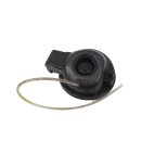 Tankdeckel 5K6809857 Tankklappe Tankverschluss Verschlußdeckel VW Golf 6 L041 schwarz uni