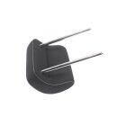 Kopfstütze hinten Rückbank links-rechts VW Golf 6 Variant Stoff schwarz/grau 5C6885901J