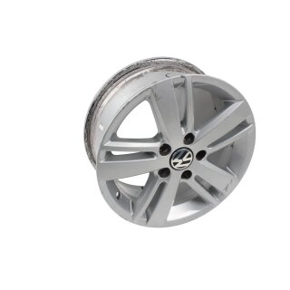 Alufelge VW Golf 6 Stratford 5C0601025AB 6,5 x16 ET50 LK 5x112 Felge 1 Stück/C
