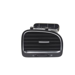 Lüftungsdüse Luftdüse Gitter rechts schwarz/chrom 5K0819710D VW Golf 6 +Cabrio