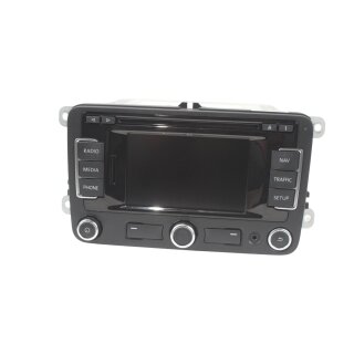 Navigationssystem 3C0035270B RNS310 VW Polo 6R Golf 6 5K Plus 5M 08-14 mit CODE Navi