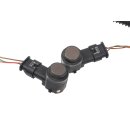 Kabelbaum mit 4x PDC Sensoren Stoßstange hinten 1K9971104A VW Golf 5-6 Variant LH8Z braunmet.