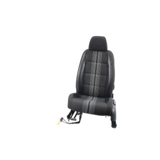 Fahrersitz Sitz vorne Links VW Golf 6-Variant Match 4 türig Stoff Teilleder Sitzheizung
