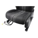 Fahrersitz Sitz vorne Links VW Golf 6-Variant Match 4 türig Stoff Teilleder Sitzheizung