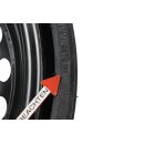 Notrad 8R0601027 Reserverad 6x18 ET36 Vredestein 195/75-18 106P Baujahr 2011