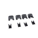 ISOFIX Halter Rückbank Abdeckung Rücksitz 8R0887233-8R0887187 SET Audi Q5 8R