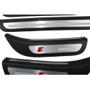 Einstiegsleisten S line Audi Q5 8R vorne + hinten Ziereinlagen Aluminium 8R0853373C-8R0853374C-8R0853375C-8R0853376C