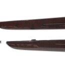 Dekorleisten Armaturenbrett Türverkleidungen Mittelkonsole Nussbaum Audi Q5 8R