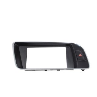 MMI Display Bildschirm Blende Abdeckung Armaturenbrett 8R1857186P Audi Q5 8R aluminium