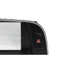 MMI Display Bildschirm Blende Abdeckung Armaturenbrett 8R1857186P Audi Q5 8R aluminium