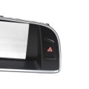 MMI Display Bildschirm Blende Abdeckung Armaturenbrett 8R1857186P Audi Q5 8R aluminium