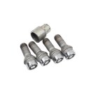 4x Felgenschloss Audi Q5 8R M14x1,5 Radsicherung Radschrauben 8R0071336 VW Seat Skoda