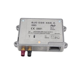 2 Wege Signalverstärker für Mobilfunk 8J0035456A Audi Q5 8R A4 8K A3 8P A6-A7 4G
