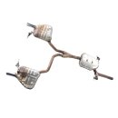 Auspuffanlage ab Kat Audi Q3 8R quattro 2,0 TFSI Mittel...