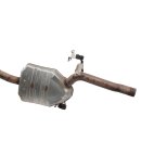 Auspuffanlage ab Kat Audi Q3 8R quattro 2,0 TFSI Mittel Endschalldämpfer 8R0253611Q-8R0253611P-8R0120A