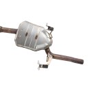 Auspuffanlage ab Kat Audi Q3 8R quattro 2,0 TFSI Mittel...