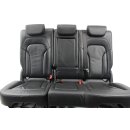 Rücksitzbank Audi Q5 SQ5 8R Leder soul schwarz Rückbank geteilt Getränkehalter