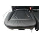 Rücksitzbank Audi Q5 SQ5 8R Leder soul schwarz Rückbank geteilt Getränkehalter