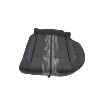 Rücksitzbank Sitzfläche unten links VW Golf 6 1K5 Variant Stoff schwarz/grau/titan
