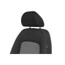 Sitz vorne links Fahrersitz Seat Ibiza 6J Stoff titanschwarz 5 Türer Seitenairbag ohne Sitzheiztung